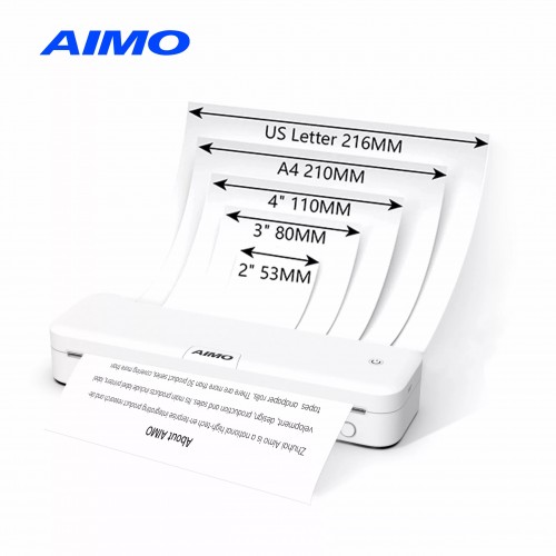 AIMO M831 A4 Thermal Printer with Bluetooth, Type-C