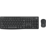 Logitech (MK295) Silent Keyboard Mouse Combo, Black