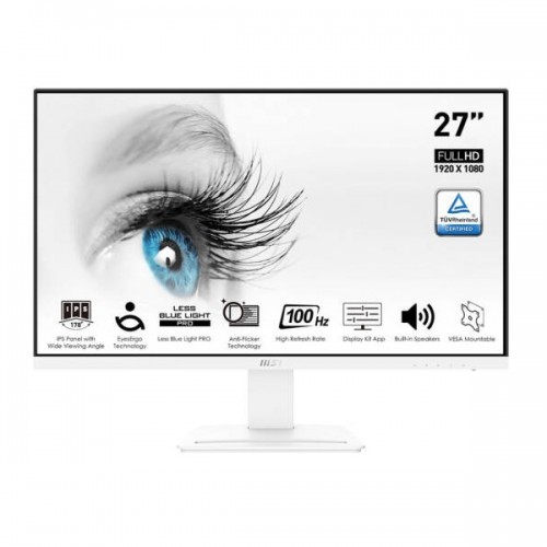 MSI Pro MP273AW Business Productivity Monitors, 27" FHD IPS Display
