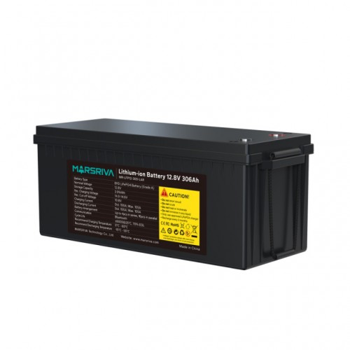 Marsriva MR-LFP12-300-LAR, 3916.8Wh (12.8V / 306Ah) BYD LiFePO4 Battery (Grade A)