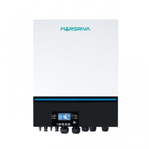Marsriva MR-SPF11000M TWIN (Version 1) Single Phase - IP20 - High Frequency Capacity: 11kW Off-Grid Inverter