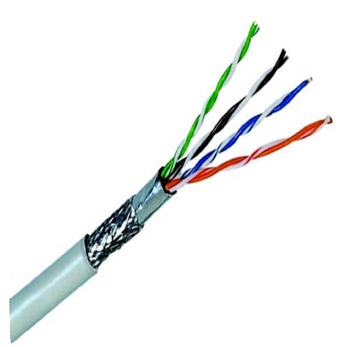 Câble solide en PVC Cat6 SF/UTP 23 AWG NCB-C6SFGRR-305 D-Link