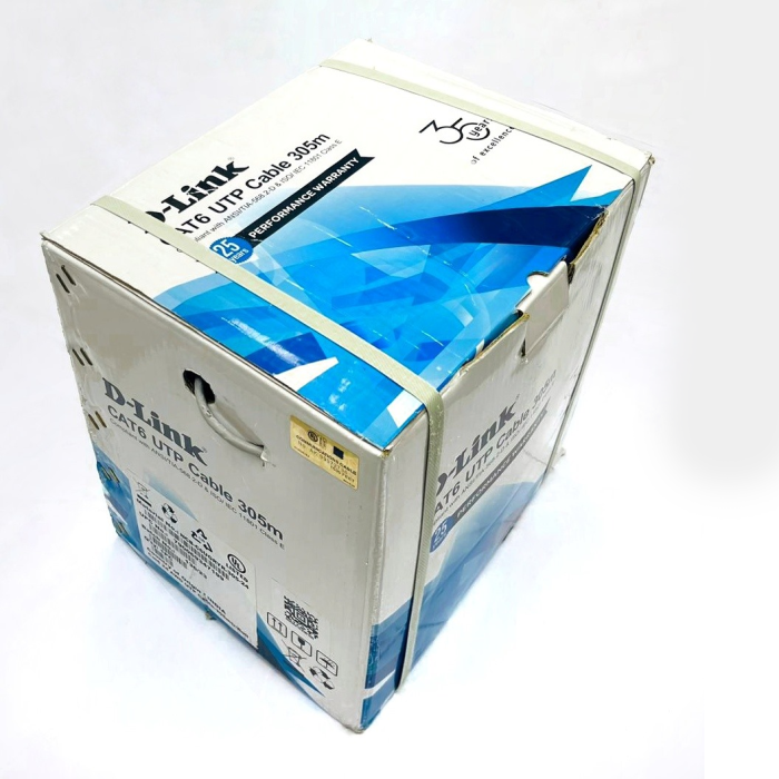 D-Link CAT-6 UTP Cable Roll 305 meter - Networking Cable in Qatar
