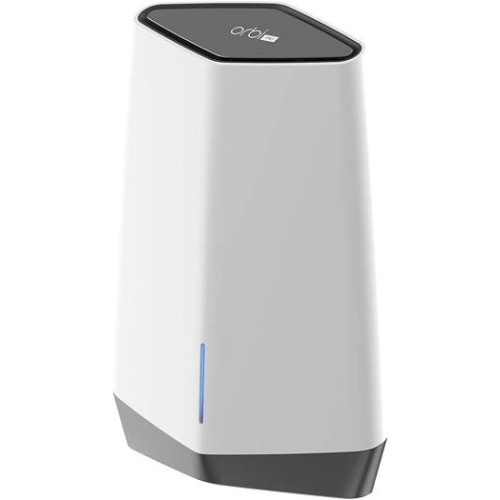NETGEAR SXR80-100EUSSXR80 Orbi Pro AX6000 Routeur maillé tri-bande Wi-Fi 6, vitesse jusqu'à 6 Gbit/s et couverture de 3000 pieds carrés, 8 antennes, 1 réseau local 2,5 GbE, 4 Gigabit ETH, MU-MIMO, blanc