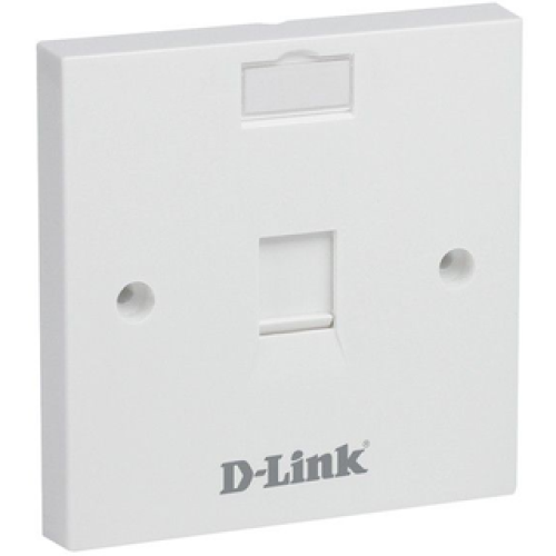DLink NFP0WHI11 Single Face Plate - NFP-0WHI11