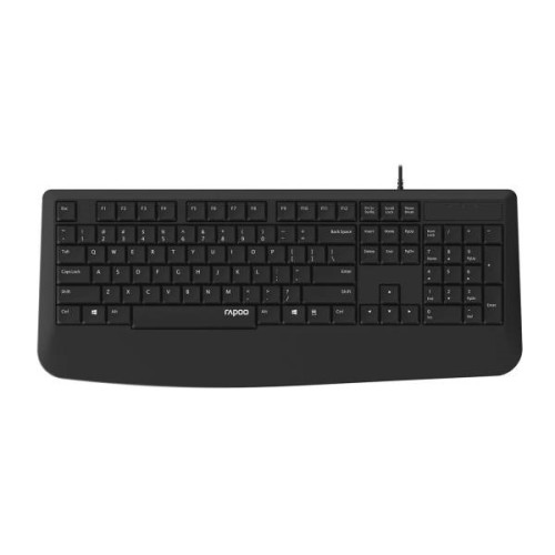 Rapoo NK1900 Wired Keyboard USB Connectivity, 1.5m Cable Length - 12387