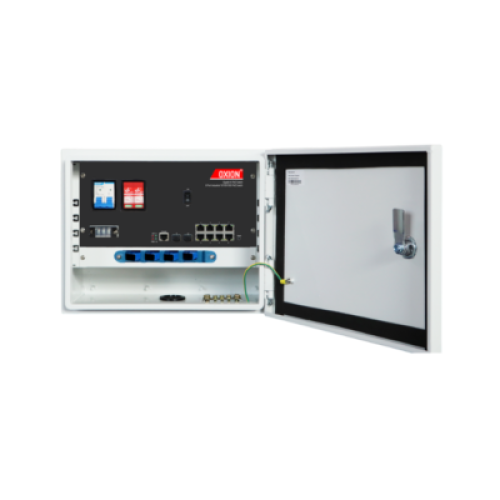 Oxion OX-GIPS5210B-M2S-UPS Industrial Outdoor Gigabit Ai-PoE Switch 8GE PoE
