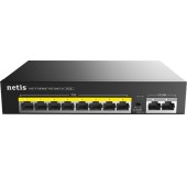 Netis P110C 8POE+2RJ45 100M Standard POE Switch