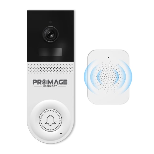 Sonnette WIFI intelligente Promage PC-D221-W Connect avec carillon