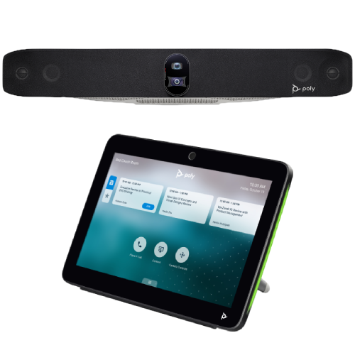 Poly Studio X70 Video Conferencing Soundbar w/ TC10 Video Conferencing Touch Panel - 8L531AA#ABU