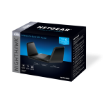 NETGEAR (RAX70-100EUS) Nighthawk 8-Stream Tri-Band WiFi 6 Router (up to 6.6Gbps) with NETGEAR Armor & NETGEAR Smart Parental Controls armor