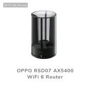 OPPO RSD07 AX5400 WiFi 6 Router, up to 256 Devices