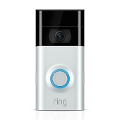 Ring 5UM5E5 Video Doorbell 2 - White