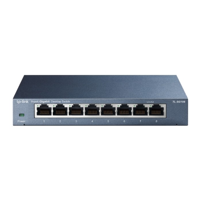 Tp-Link TL-SG108 8-Port 10/100/1000Mbps Desktop Switch image