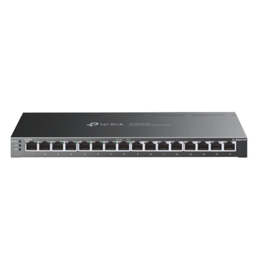 Tp-Link TL-SG2016P JetStream 16-Port Gigabit Smart Switch with 8-Port PoE+