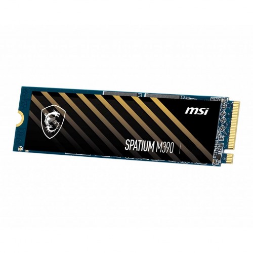 MSI SPATIUM M390 NVME M.2 SSD 500 Go - 3 300 Mo/s en lecture, 2 300 Mo/s en écriture