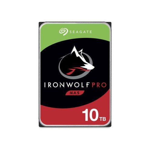 Seagate ST10000NT001 10TB IronWolf Pro 7200 rpm SATA III 3.5" Internal NAS HDD