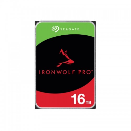 Seagate ST16000NT001 IronWolf Pro, 16 TB, Enterprise NAS Internal HDD –CMR 3.5 Inch, SATA 6 Gb/s, 7,200 RPM