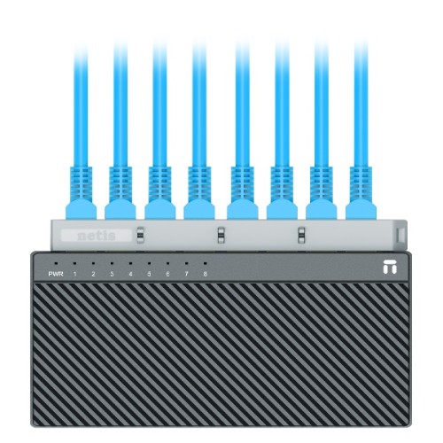 Netis ST3108C 8 Port Fast Ethernet Switch