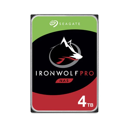 Seagate ST4000NT001 4TB IronWolf Pro 7200 rpm SATA III 3.5" Internal NAS HDD