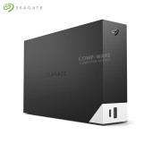 Seagate STLC4000400 4TB One Touch Desktop External Drive with Built-In Hub Black