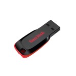 SanDisk  SDCZ50-064G-B35 64GB Cruzer Blade USB Flash Drive Red