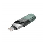 SanDisk SDIX90N-256G-GN6NE 256GB iXpand Flash Drive Flip Sea Green