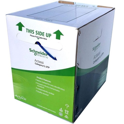 Câble UTP Cat 6 d'origine Schneider 305 mètres Actassi