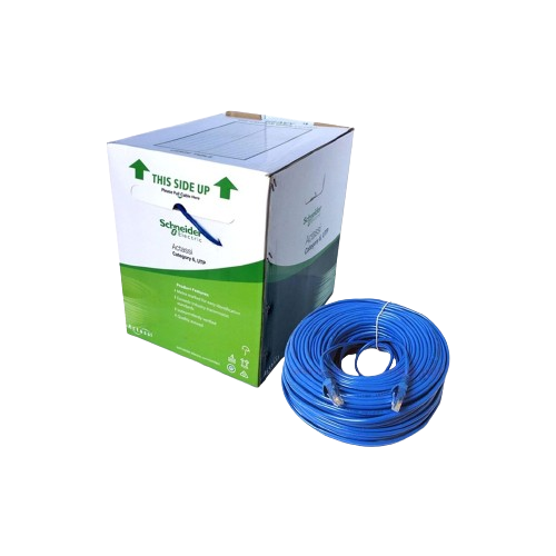 Schneider Cat6 24AWG U/UTP Blue 300Mtr