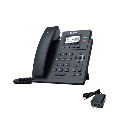 Yealink SIP-T31W IP Phone with Power Adapter