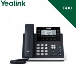 Yealink SIP-T43U Advanced Gigabit IP Phone with Dual USB Ports