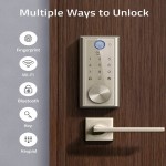 Eufy T8520111 Smart Lock Touch & Wi-Fi  Silver