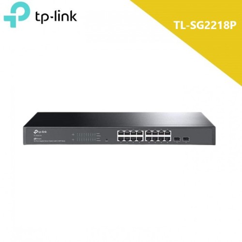 Switch intelligent Gigabit Tp-Link TL-SG2218P 16 ports avec 2 emplacements SFP