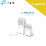 Tp-Link TL-WPA7510 kit AV1000 Gigabit Powerline ac Wi-Fi Kit