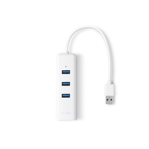 TP-Link UE330C USB 3 Port Hub & Gigabit Ethernet Adapter