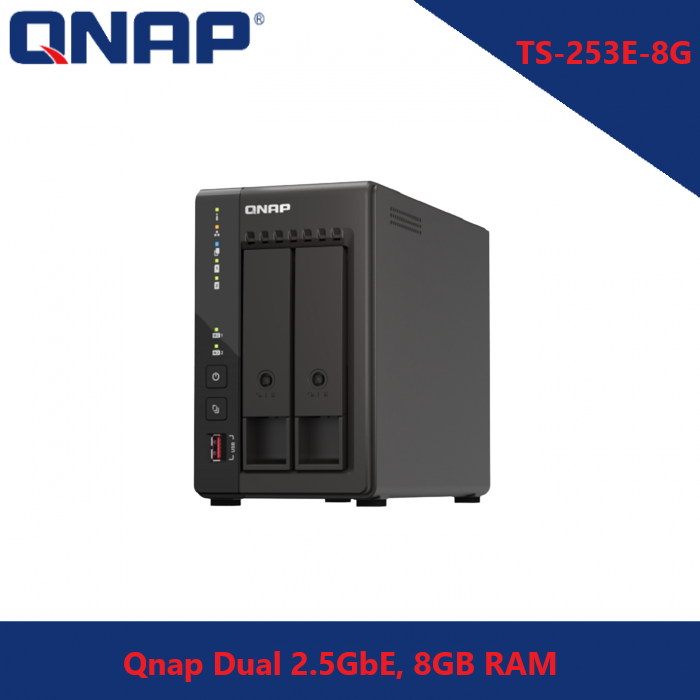 QNAP TS-253E-8G - Serveur NAS - LDLC