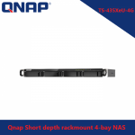 QNAP TS-435XeU-4G Short depth rackmount 4-bay NAS
