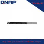 QNAP TS-464U-RP Intel® quad-core rackmount NAS with dual-port