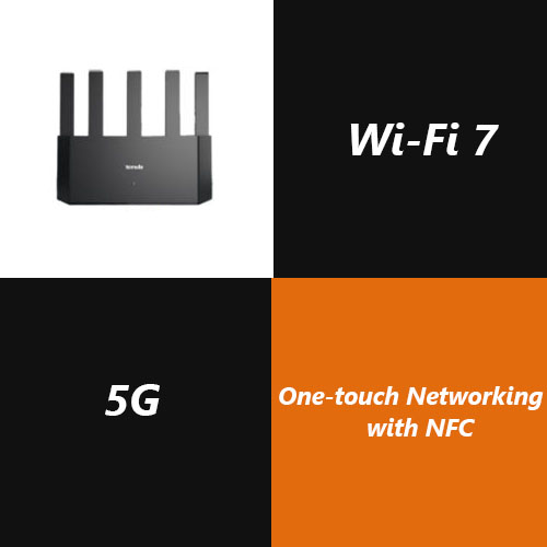 Routeur Wi-Fi 7 à portée supplémentaire Tenda TE6L Pro 5G
