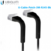 Ubiquiti U-Cable-Patch-3M-RJ45-Bk Ethernet Patch Cable