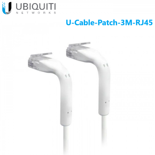 Ubiquiti U-Cable-Patch-3M-RJ45-Wt Ethernet Patch Cable