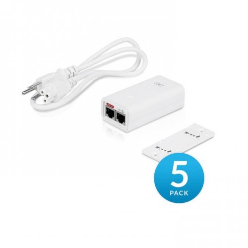 Ubiquiti POE-24-12W-5P-EU PoE Injector 24VDC - 5-Pack
