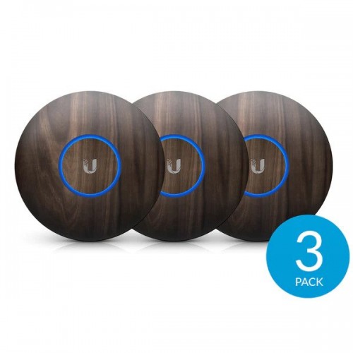 Ubiquiti nHD-cover-Wood-3 Access Point nanoHD Lite Cover - 3-Pack