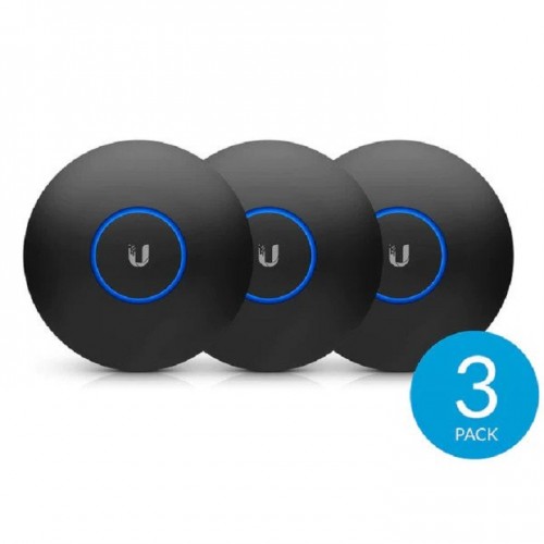 Ubiquiti nHD-cover-black-3 Access Point nanoHD Lite Cover - 3-Pack