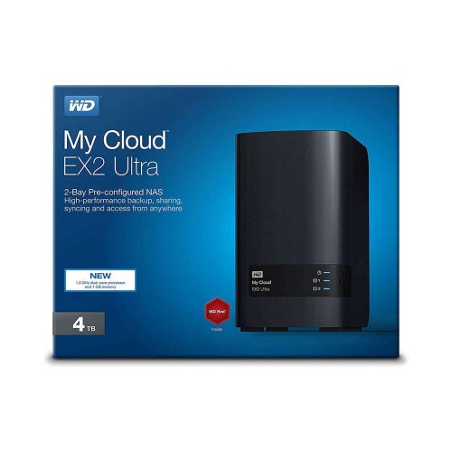WD BVBZ0040JCH-NESN 4TB My Cloud Expert Series EX2 Ultra Storage