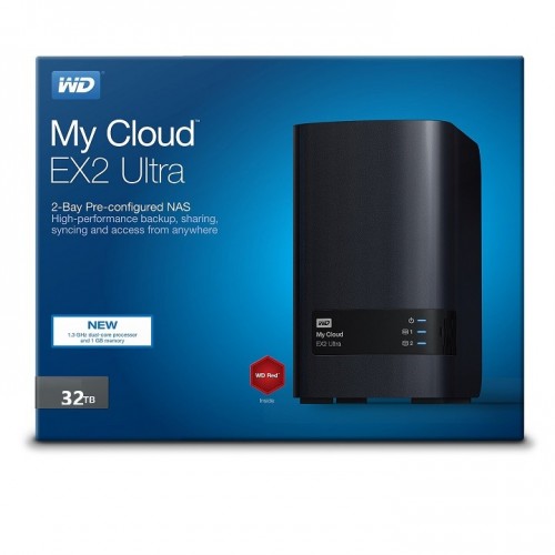 WD BVBZ0320JCH-NESN 32TB My Cloud Expert Series EX2 Ultra Storage