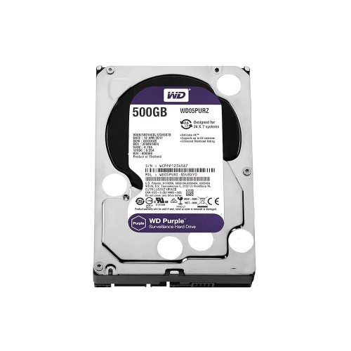 Western Digital WD05PURZ 500GB Surveillance Hard Drive Purple