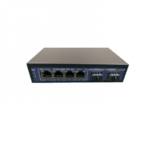 AirPro AP-ESG1906-2SF 10/100/1000M, 6 Ports PoE Giga Switch