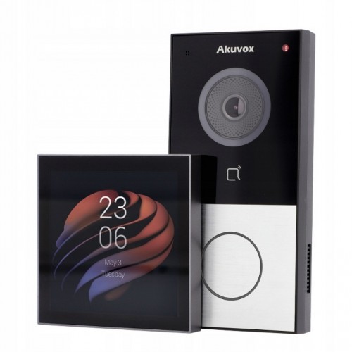 Akuvox PS51-R2-EU+E12W Kit de base pour maison intelligente