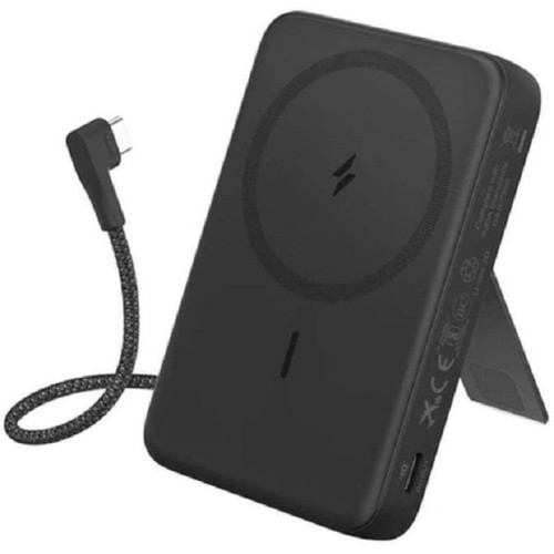 Anker A1685H11 Zolo Magnetic (10K,30W,Built-in USB-C Cable) 10000mAh - Black